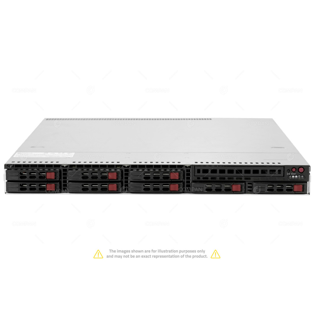 Supermicro SYS-1029P-WTR-8SFF 2x Xeon Silver 4110 128GB RAM 2x 960GB SSD Rails